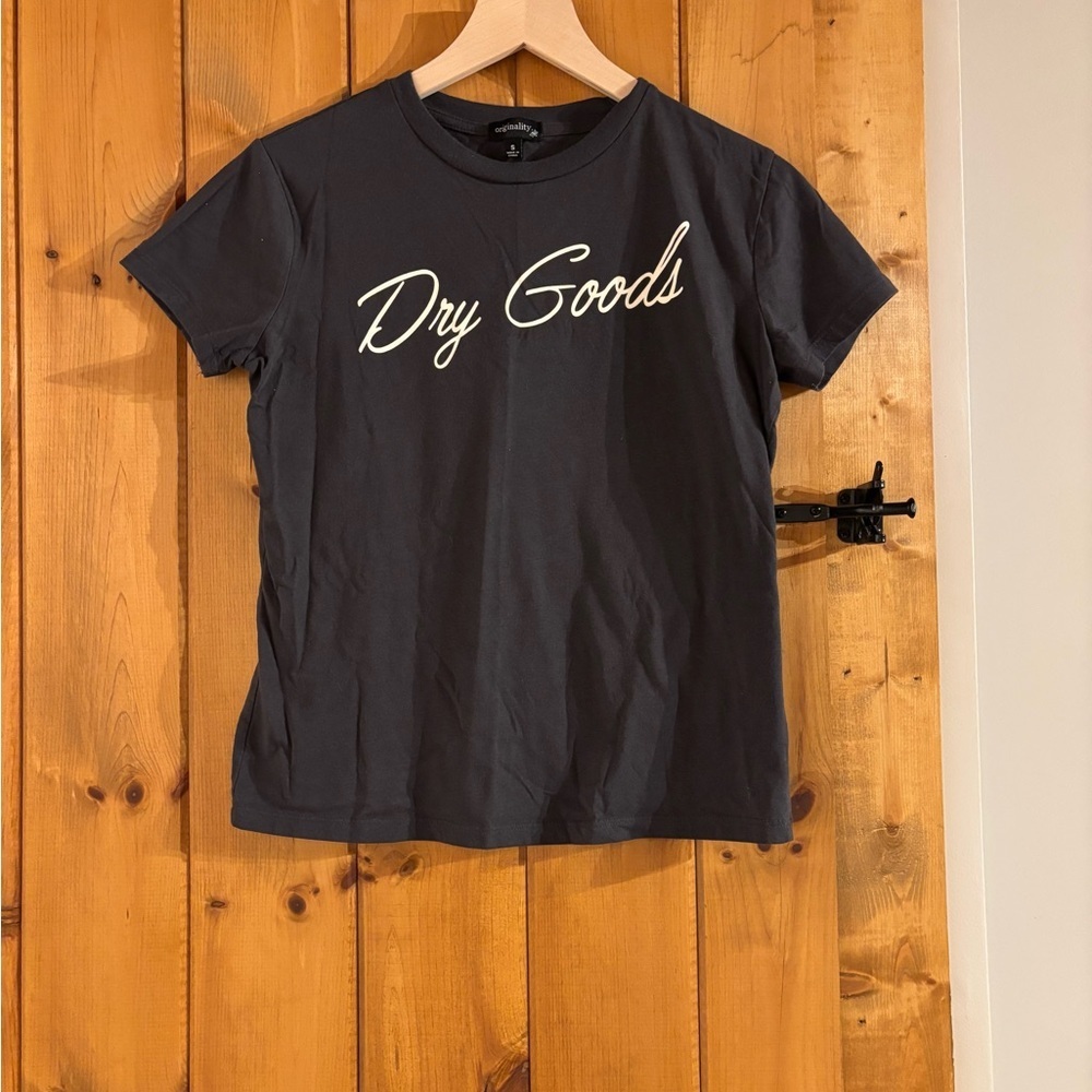 Charcoal Gray 'Dry Goods' T-Shirt